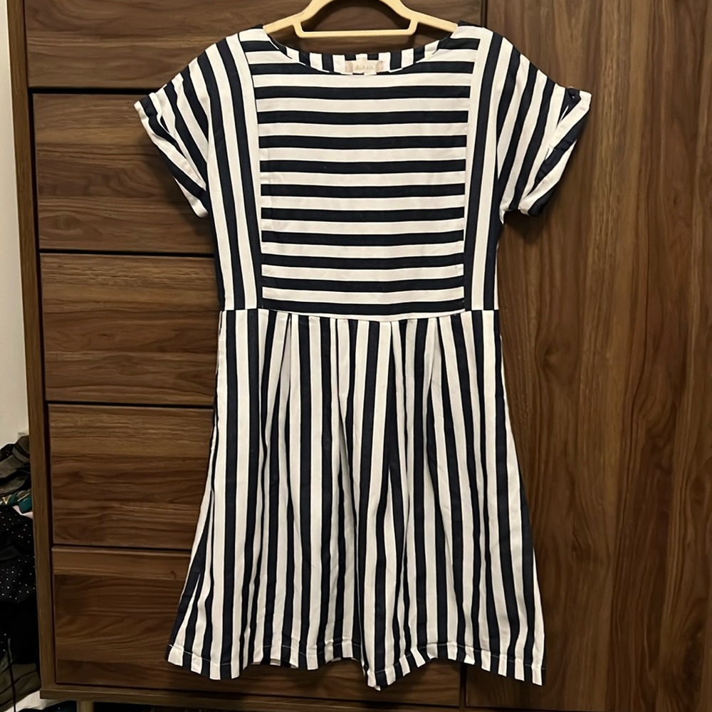 Altar’d State blue and white striped dress